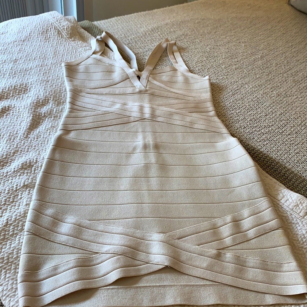 Cream bodycon